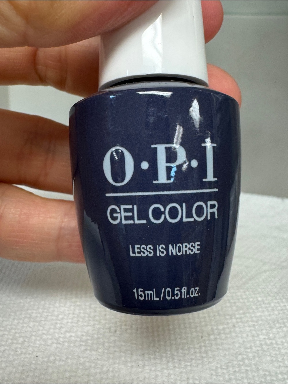 Opi Gel Color Nail Polish - I59 Less is Norse Blue new without box